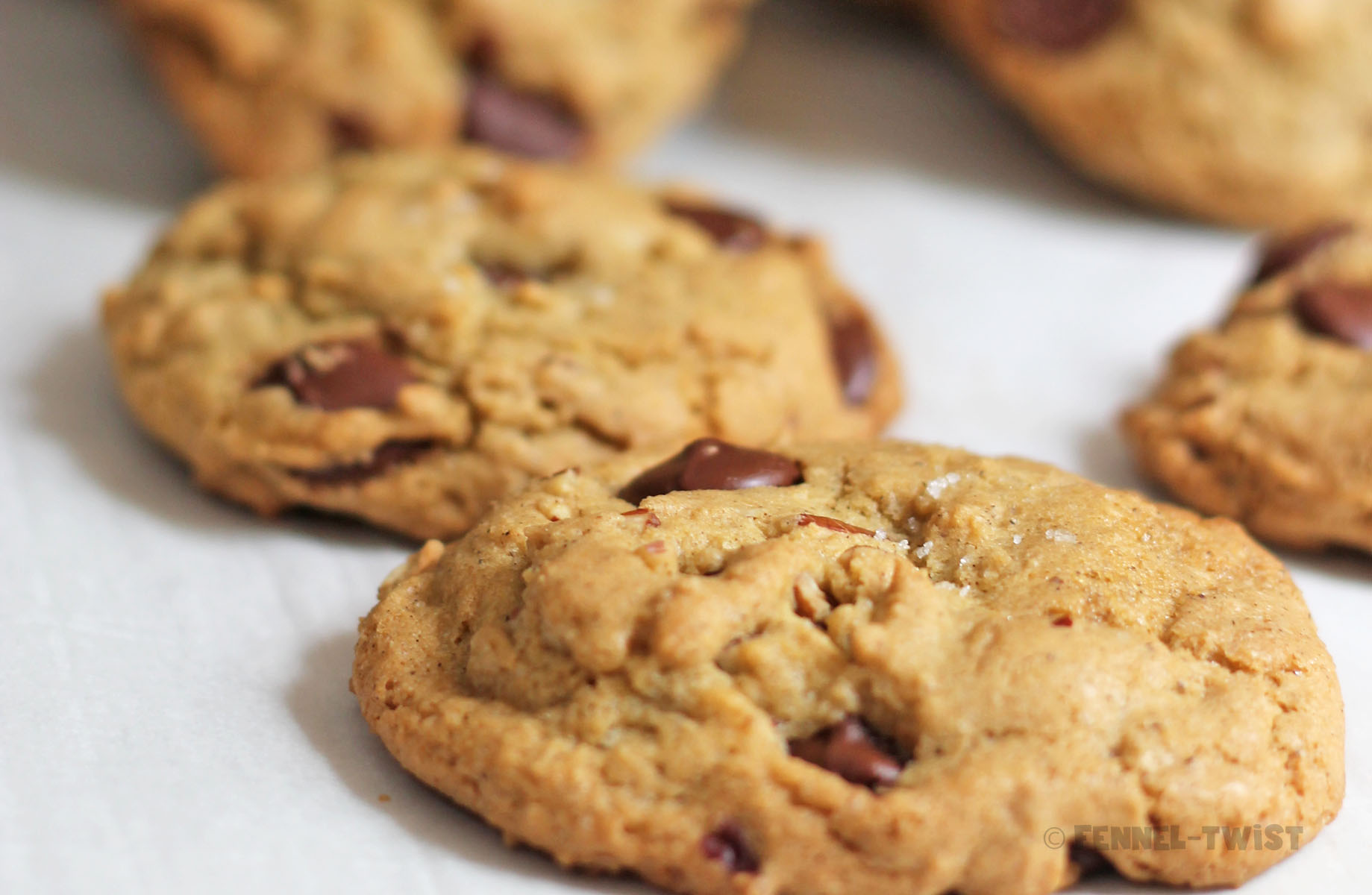 Chocolate Chip Olive Oil Cookies